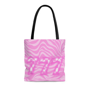 Open image in slideshow, 777 angel pink zebra Tote Bag
